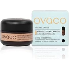 Shoplet Ovaco Restoration Mechanism Apply Elixir Cream | 30 ml | Onarıcı Bakım Balsamı | Hassas Cilt, Egzama, Kuru Cilt ve Akne Için Doğal Yatıştırıcı Krem