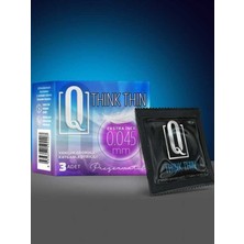 Q Think Thin İnce Prezervatif 3'lü Paket
