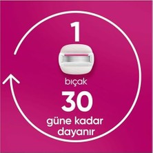 Shoplet Venus Pro Comfortglide Sugarberry Kokulu Kadın Tıraş Bıçağı, 3 Yedek Tıraş Bıçağı