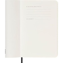 Shoplet Moleskine Klasik 12 Aylık 2025 Aylık Planlayıcı, Yumuşak Kapak, Cep (3.5" x 5.5"), Siyah, 128 Sayfa