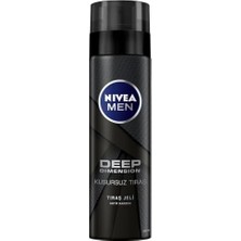 Shoplet Men Erkek Tıraş Jeli Deep Dimension 200ML, Maxx Tech, Aktif Karbon, Kaygan Tıraş Deneyimi