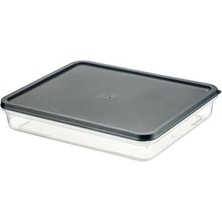 Shoplet 4 Adet Buzdolabı ve Derin Dondurucu Saklama Kabı Seti, Fresh Box, Dolap Düzenleyici ve Buz Dolabı Organizeri, Bpa Içermeyen Pp Plastik,gıdaları Taze Tutma,mutfak Düzenleyici (Gri)