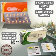 P3 CIALIS_5_MG + CIALIS_20MG_HAP 2'li Kampanya Orijinal Performans_etkili_uyarıcı_sertleştirici_prostat_kaldırıcı_ereksiyon_erkek_kadın_özel