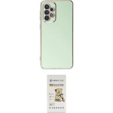 Marsilyan™- Galaxy A73 5g Kılıf Yankı Serisi - Siyah Mat Seramik Nano Ekran Koruyucu