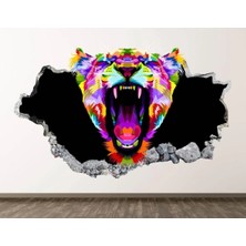 Kanvassepetinet Full Hd Baskı 3D Modern Duvar Sticker