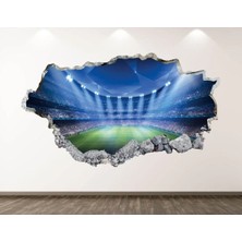 Kanvassepetinet Full Hd Baskı 3D Modern Duvar Sticker