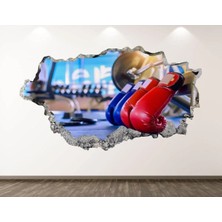 Kanvassepetinet Full Hd Baskı 3D Modern Duvar Sticker