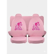 Zafaks Pembe Barbie Otomobil Servis Kılıfı Likralı Esnek Tüm Araç Modellerine Uyumlu