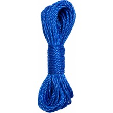 20 Metre Mavi Naylon Ip 3 Mm, Çok Amaçlı Dayanıklı Çamaşır Ipi, Kamp Bahçe Balkon Hamak ve Taşıma Sabitleme Ipi, Dayanıklı Çamaşır Ipi Kalın, Asma Ipi Güçlü Halat Ip, Sağlam Ip, Kaliteli