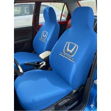 Zafaks Mavi Honda Otomobil Servis Kılıfı Likralı Esnek Tüm Araç Modellerine Uyumlu