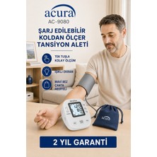 Acura AC-9080 Şarjl Edilebilir Koldan Tansiyon Aleti