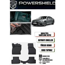 POWERSHIELD Volkswagen Arteon 2017 ve Sonrası Uyumlu Araca Özel Premium 5D Havuzlu Oto Paspas Takımı