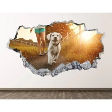 Kanvassepetinet Full Hd Baskı 3D Modern Duvar Sticker