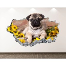 Kanvassepetinet Full Hd Baskı 3D Modern Duvar Sticker