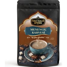 Hacı Halis Efendi Menengiç Kahvesi 200 gr Kafeinsiz Yumuşak Içimli Sütlü Toz Menengiç Karışımı