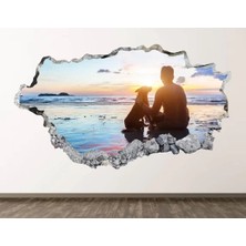 Kanvassepetinet Full Hd Baskı 3D Modern Duvar Sticker