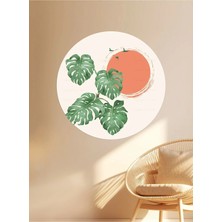 Kanvassepetinet Kendiliğinden Yapışkanlı Kalın Kanvas Dokulu Dekoratif Bohem Art Soyut Duvar Kağıdı Duvar Stickerı