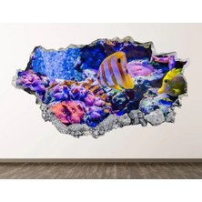 Kanvassepetinet Full Hd Baskı 3D Modern Duvar Sticker