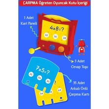 Shoplet Yükselen Zeka Matematik Kutusu Çarpma Öğreten Oyuncak, TYC00152064546