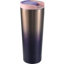 Shoplet Komple 304 L Çelik Pembe 6 Oz 473 ml Kahve Termos Mug CIN227PM