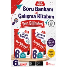 Ata Yayıncılık 6. Sınıf Ata Süper Fen Bilimleri Soru Bankam + Çalışma Kitabım Seti