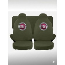 Zafaks Yeşil Fiat Otomobil Servis Kılıfı Likralı Esnek Tüm Araç Modellerine Uyumlu