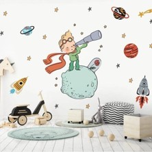 Kanvassepetinet Büyük Boy Küçük Prens  Duvar Stickerı
