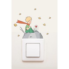 Kanvassepetinet Priz  Küçük Prens Dekoratif Priz Sticker