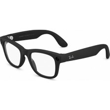 Ray-Ban Meta Wayfarer Gen 2 RW4012 601SSB 53 Beden Mat Siyah-Şeffaf Akıllı Gözlük