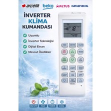Öz Beyaz Eşya Grundıg Klima Kumandası Yedek Parça
