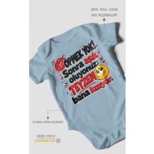 Morivo Kids Teyzeye Özel Kısa Kollu Bebek Body %100 Pamuk