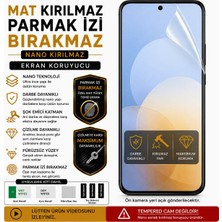Astakos Redmi Note 15 Uyumlu Mat Nano Hidrojel Parmak Izi ve Leke Bırakmaz Darbe Emici Esnek Ekran Koruyucu Film