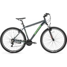 Bisan Atlas Erkek Dağ Bisikleti 48CM V 27.5 Jant 21 Vites Parlak Gri Yeşil