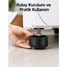 Toptan Bulurum 4 Adet Titreşim Önleyici Çamaşır Makinesi Ayak Pedi