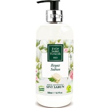 Doğal Zeytinyağli Sıvı Sabun Beyaz Sabun (500 Ml)