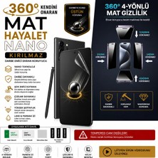 Astakos Realme Narzo 90 Uyumlu 360 Derece Her Yöne Gizli Hayalet Kendini Onaran Nano Hidrojel Ekran Koruyucu Film