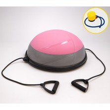 evapera Modern Uluslararası Standartlarda Çift Renkli Denge Mobilite Pilates Bosu Ball Aleti Topu 58CM