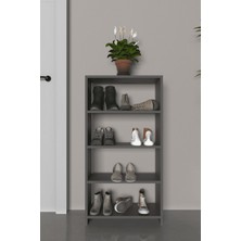 Lavellan Ela Çok Amaçlı 4 Raflı Ayakkabılık - Modern Antre Rafı ve Düzenleyici
