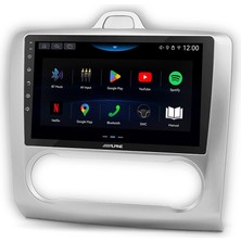 E Alpine AW409 Ford Focus2 Dijital 9 Inç 4 GB Ram 64 GB Rom Carplay Android Auto Multimedya Sistemi