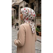 Dolce Life Desenli Sökme Boncuklu Eşarp 240-114