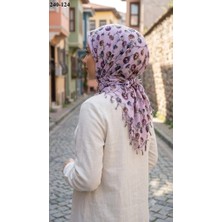 Dolce Life Desenli Sökme Boncuklu Eşarp 240-124