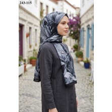 Sharell Soft Pamuk Şal (Siyah) 243-115