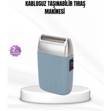 Uravas Store Taşınabilir Şarjlı Tıraş Makinesi – Kuru Kullanım, Özel Sakal Başlıkları