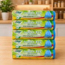 İsopack Çöp Torbası Mavi  Poşeti Jumbo Boy 80X110-5 Rulo