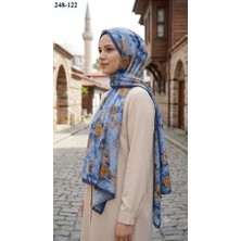 Sharell Fransız Ipeği Şal (Gece Mavisi) 248-122