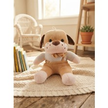 Znb Toys Peluş Köpek -Açık Kahverengi-35 cm
