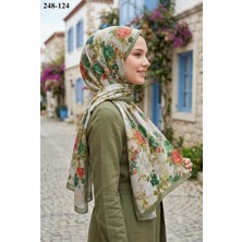 Sharell Fransız Ipeği Şal (Yeşil) 248-124
