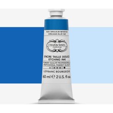 Lefranc&Bourgeois : Charbonnel : Renkli Gravür Mürekkebi : 60 ml : Cerulean Blue Hue