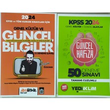 Eser Hocawebde Yayınları 2024 Kpss Için Güncel Bilgiler 15 Deneme+Yedi Iklim 50 Deneme