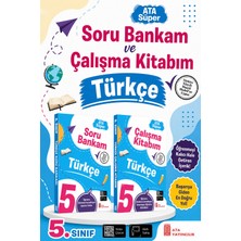 Ata Yayıncılık 5. Sınıf Ata Süper Türkçe Soru Bankam + Çalışma Kitabım Seti